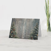 Kerststal Kerstkaart Aankondiging (Achterkant)