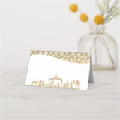 Kerststal Kerstmis Plaatskaartje (Voorkant)