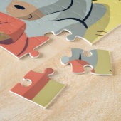 Kerststal Kerstpuzzel Legpuzzel (Zijkant)