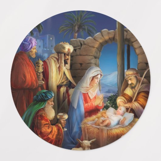  kerststal kerststal labels (Design 2)