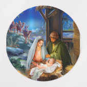 kerststal kerststal labels (Design 1)