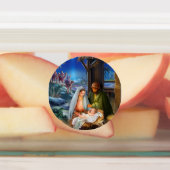 kerststal kerststal labels (Aangebracht)