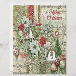 Kerststal knutselpapier