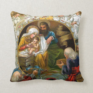 Kerststal Kussen