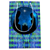 Kerststal Medium Cadeauzakje (Voorkant)