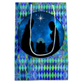 Kerststal Medium Cadeauzakje (Achterkant)