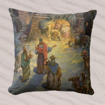 Kerststal met bezoekende Wijzen