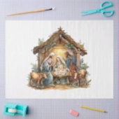Kerststal ontwerpcollectie 5 tissuepapier (Craft)