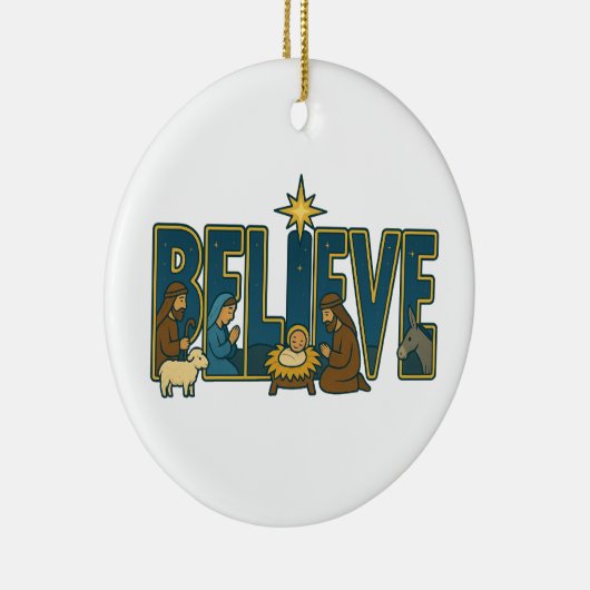 Kerststal Ornament (Rechts)