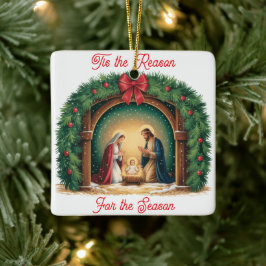 Kerststal Ornament