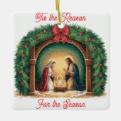 Kerststal Ornament (Voorkant)