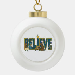 Kerststal Ornament