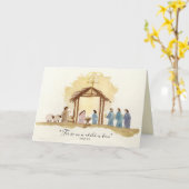 Kerststal Schrift Jesaja Bethlehem Kaart (Gele Bloem)