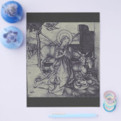 Kerststal Stark Ink Art Flyer (Enkel)