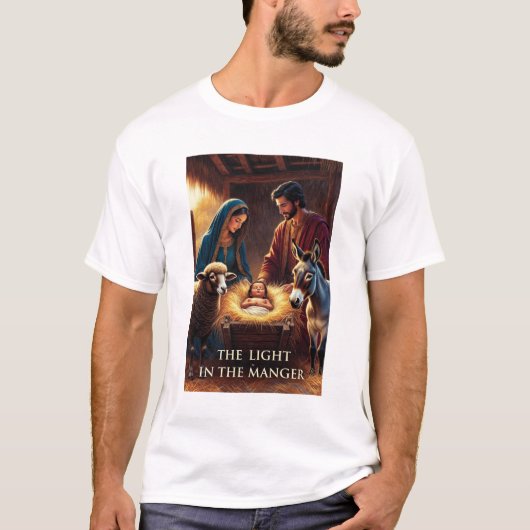 Kerststal T-Shirt (Voorkant)