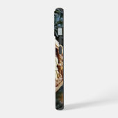 Kerststal Telefoonhoes – Baby Jezus iPhone 15 Case (Linkerkant)