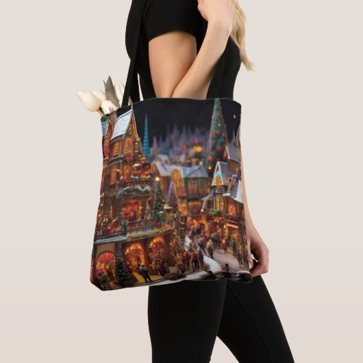Kerststal Tote Bag (Dichtbij)
