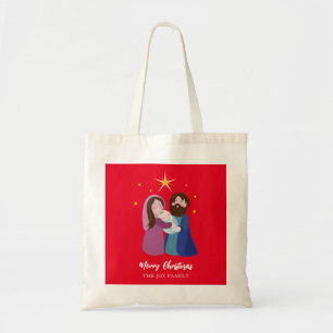 Kerststal Tote Bag