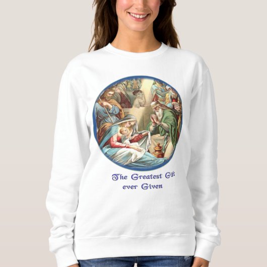 Kerststal Trui (Voorkant)