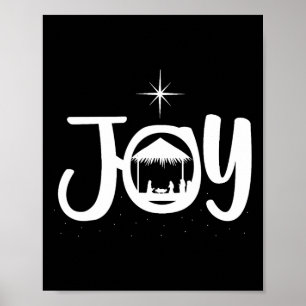 Kerststal van Jezus Kerstmis Kerst Xmas Chris Poster