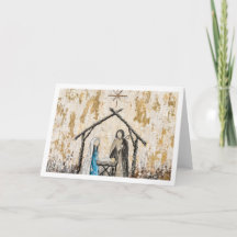 Kerststal Vouwkaart 5x7
