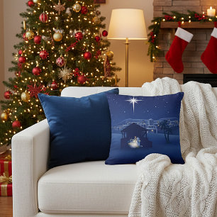 Kerststal Worpkussen Kussen
