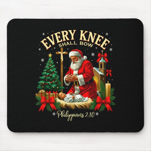 Kerststal Xmas Elke Knie Sha Muismat (Voorkant)
