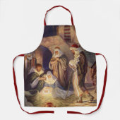 Kerststallen vintage, 3 herders en Jezus Schort (Voorkant)