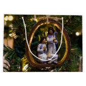 Kerststalornament Groot Cadeauzakje (Achterkant)