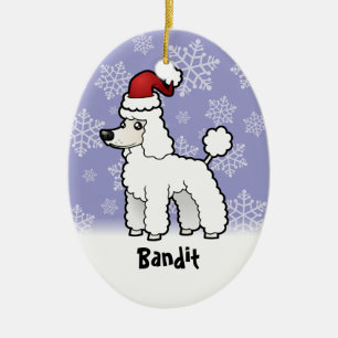 kerststandaard/miniatuur/Speelgoed-porseleinpuppy Keramisch Ornament