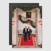 Kerststappen President Donald Trump & Melania (Voorkant / Achterkant)