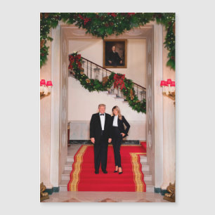 Kerststappen President Donald Trump & Melania