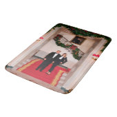 Kerststappen President Donald Trump & Melania Badmat (Gekanteld)