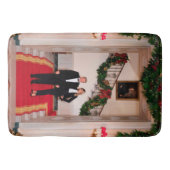 Kerststappen President Donald Trump & Melania Badmat (Voorkant)