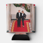 Kerststappen President Donald Trump & Melania Blikjeskoeler (Achterkant)