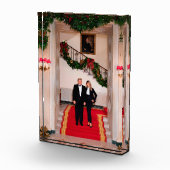 Kerststappen President Donald Trump & Melania Fotoblokken (Rechts)