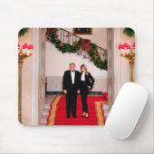 Kerststappen President Donald Trump & Melania Muismat (Met muis)