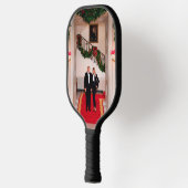 Kerststappen President Donald Trump & Melania Pickleball Paddle (Links)