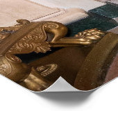 Kerststappen President Donald Trump & Melania Poster (Hoek)