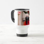 Kerststappen President Donald Trump & Melania Reisbeker (Voorkant links)