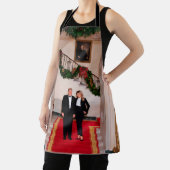 Kerststappen President Donald Trump & Melania Schort (Insitu)