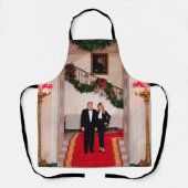 Kerststappen President Donald Trump & Melania Schort (Voorkant)