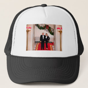 Kerststappen President Donald Trump & Melania Trucker Pet