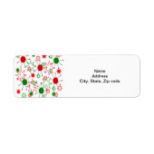 KerstStarburen Etiket (Voorkant)