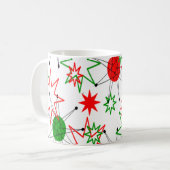 KerstStarburen Koffiemok (Voorkant links)