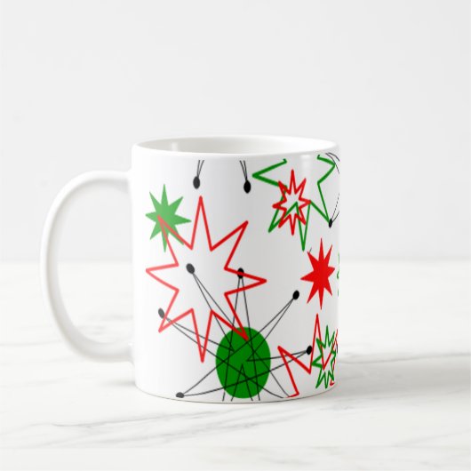 KerstStarburen Koffiemok (Links)