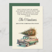 kerststationwagen kaart (Voorkant / Achterkant)