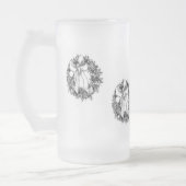 KerstStein Matglas Bierpul (Links)