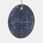 Kerststel Keramisch Ornament (Rechts)