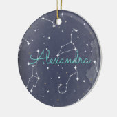 Kerststel Keramisch Ornament (Links)